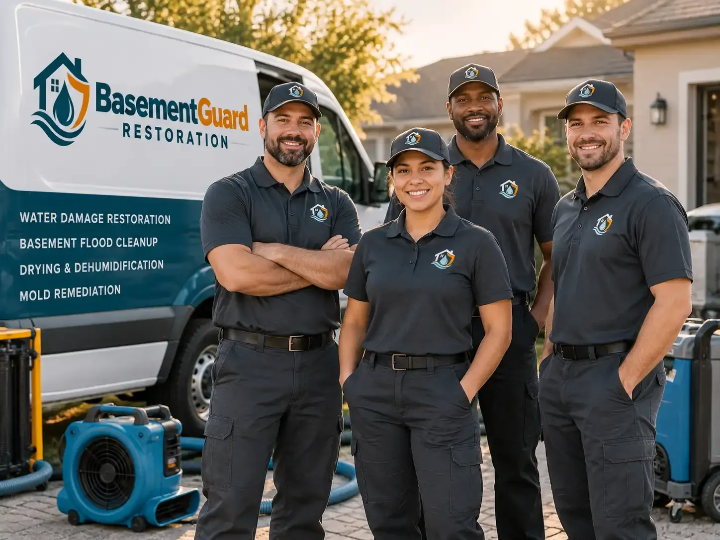 Basement Water Damage Restoration company in Hertel, WI